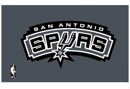San Antonio Spurs Flag-3x5FT Banner-100% polyester by flagsshop