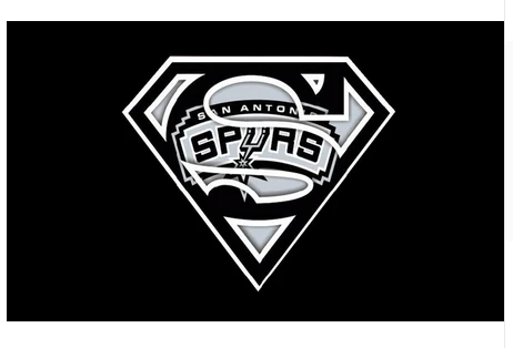 San Antonio Spurs Flag-3x5FT Banner-100% polyester by flagsshop