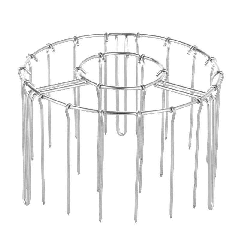 Stainless Steel Air Fryer Kebab Rack Vertical Hanging Skewer Grill by Bowlift
