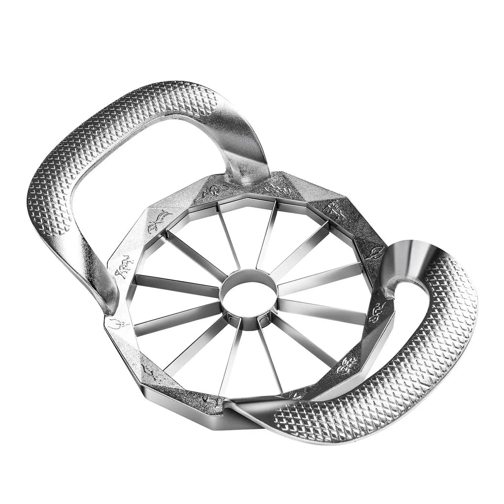 Stainless Steel Apple Slicer Heavy Duty Sharp Fruit Cutter and Divider by Bowlift