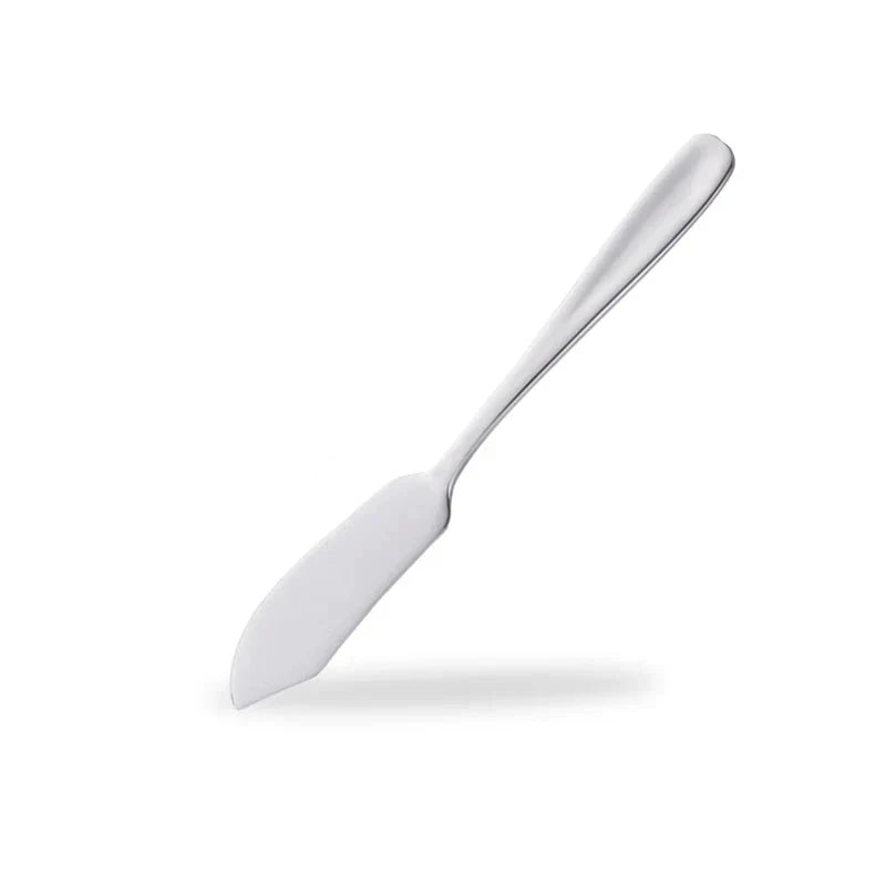 Stainless Steel Butter Knife Colorful Dessert Jam Cream Cheese Spreader by Bowlift