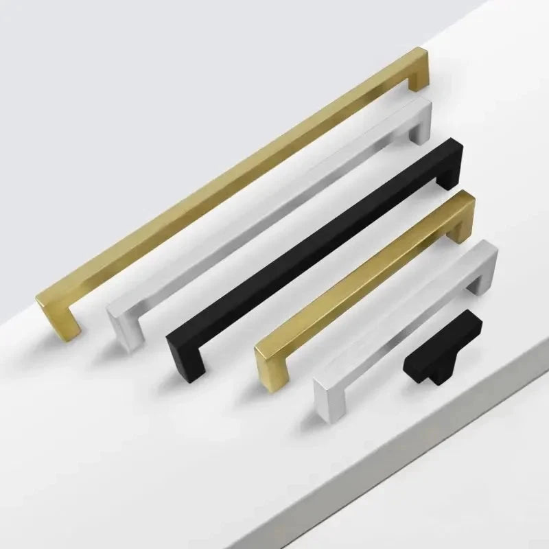 Stainless Steel Cabinet Drawer Handle and Door Knob 3 Elegant Colors by Bowlift
