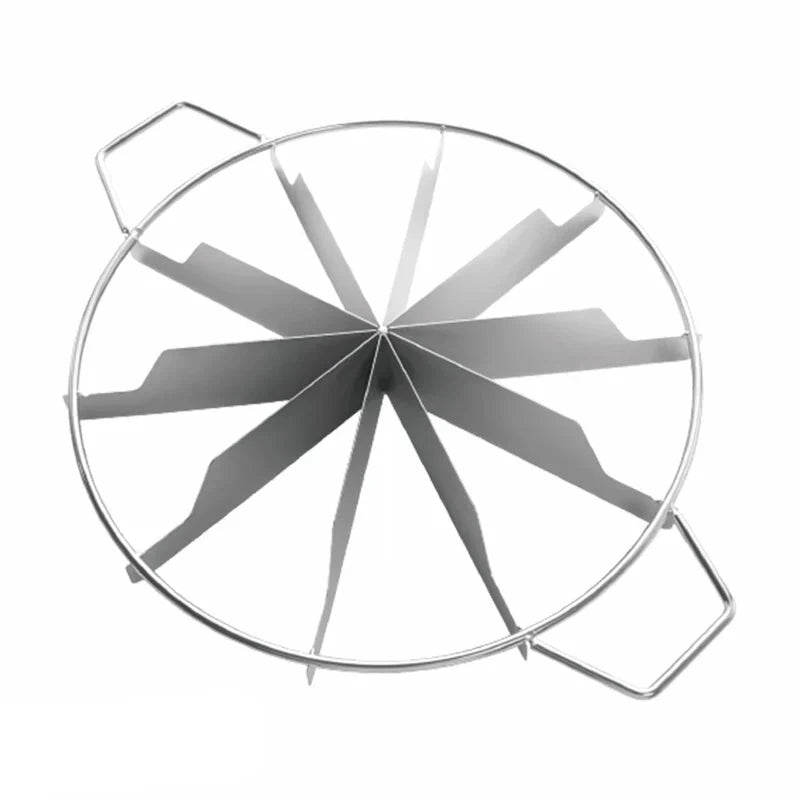 Stainless Steel Cake Cutter and Slicer Adjustable Pastry Portion Marker by Bowlift