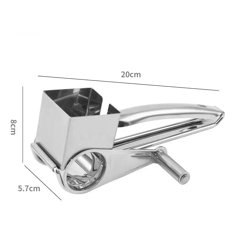 Stainless Steel Cheese Grater Cutter Household Kitchen Gadget by Bowlift