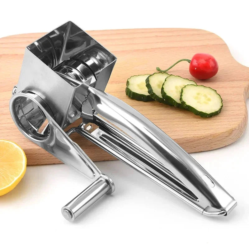 Stainless Steel Cheese Grater Cutter Household Kitchen Gadget by Bowlift