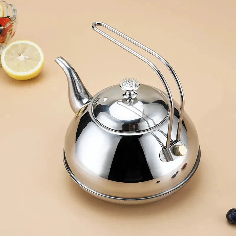 Stainless Steel Coffee Kettle Kitchen Gas Tea Kettle Classy Kettle by Bowlift