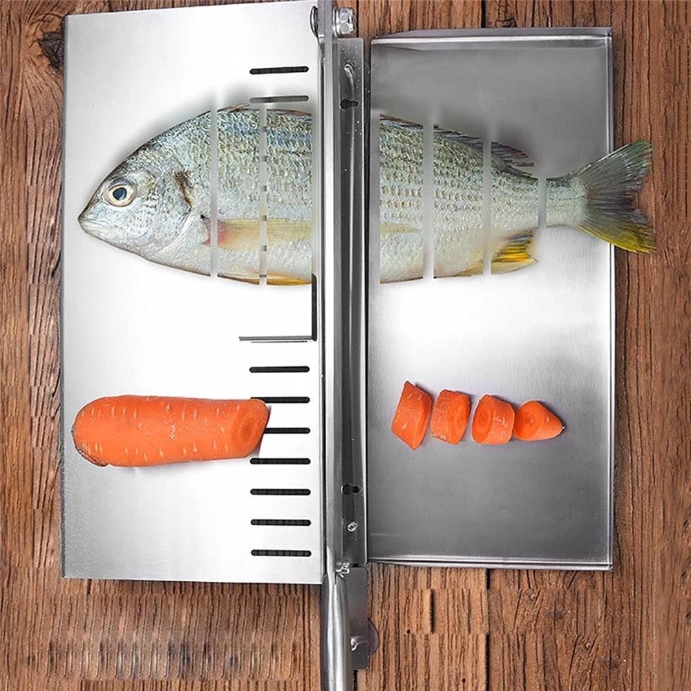 Stainless Steel Commercial Manual Frozen Meat Slicer Bone Cutting Tool by Bowlift