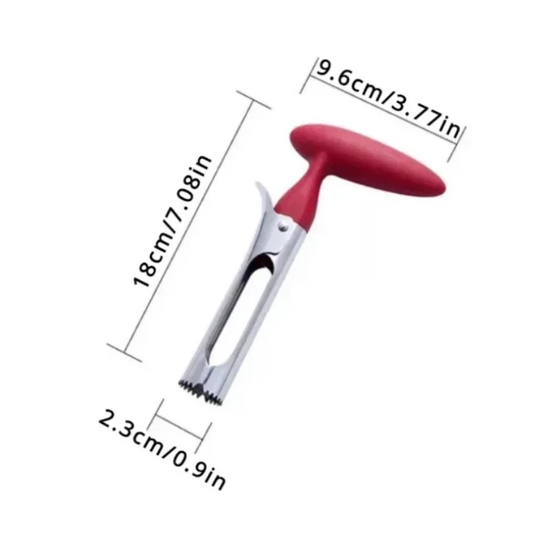 Stainless Steel Fruit Seed Remover Tool Premium Apple Corer Remover by Bowlift
