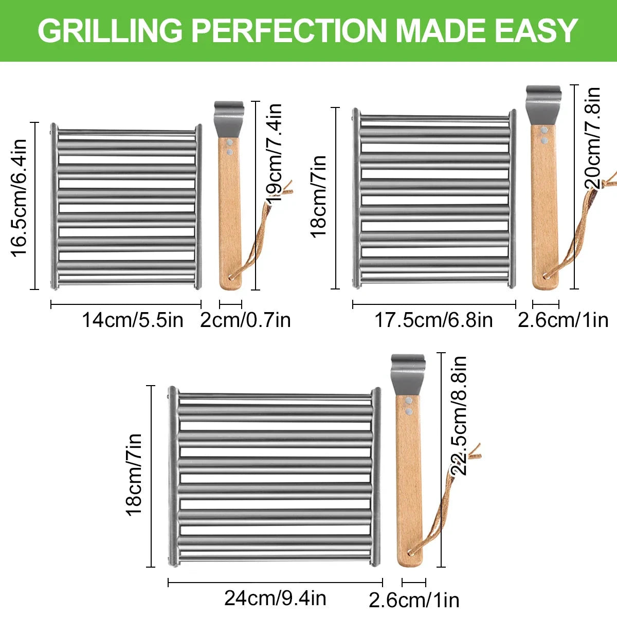 Stainless Steel Hotdog Sausage Grill Roller Rack Barbecue Tools by Bowlift