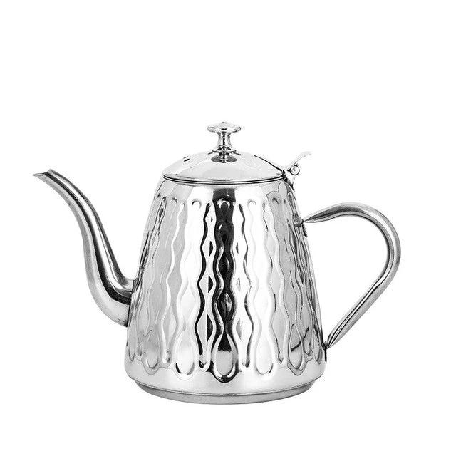 Stainless Steel Kettle with Filter Induction Teapot Tea Accessories by Bowlift