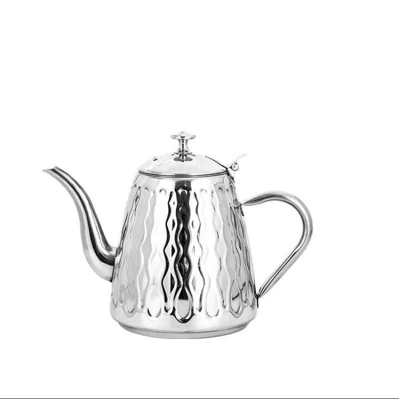 Stainless Steel Kettle with Filter Teapot Tea Kitchen Accessories by Bowlift