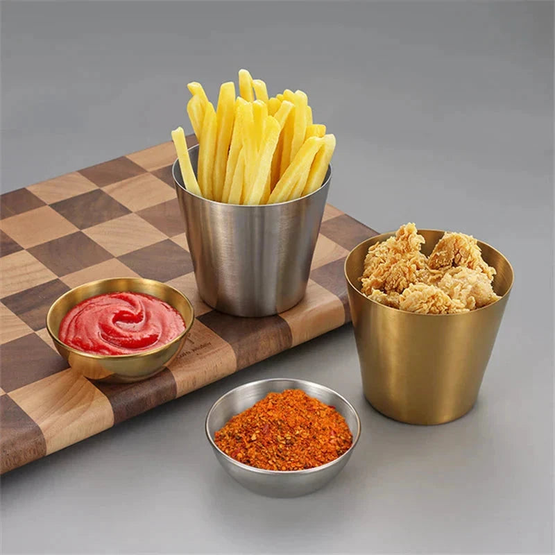 Stainless Steel Kitchen Dipping Sauce Bowl Seasoning Dish Bowl by Bowlift