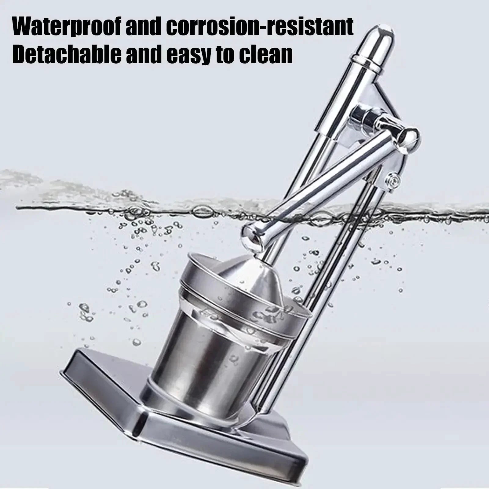 Stainless Steel Manual Juicer Handheld Fruit Vegetable Citrus Press by Bowlift