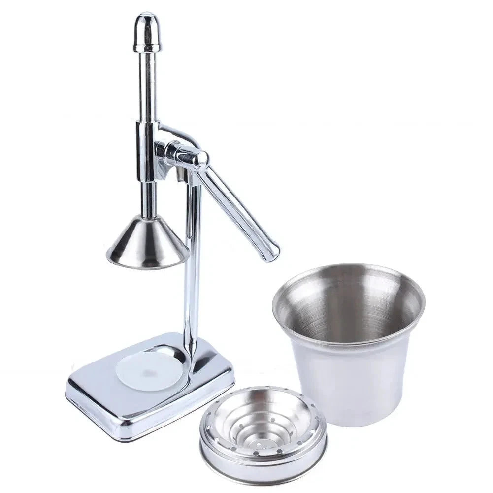 Stainless Steel Manual Juicer Handheld Fruit Vegetable Citrus Press by Bowlift