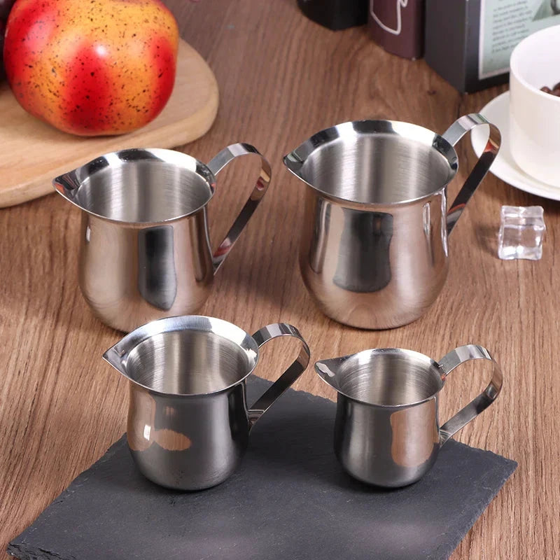 Stainless Steel Milk Frothing Pitcher Coffee Latte Art Measuring Cup by Bowlift