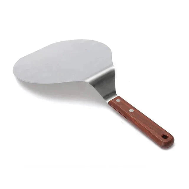 Stainless Steel Pizza Shovels with Wood Handle Round Pizza Shovel by Bowlift