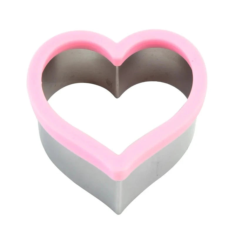 Stainless Steel Sandwich Cutters Cookie Shape Embosser Food Mold Maker by Bowlift