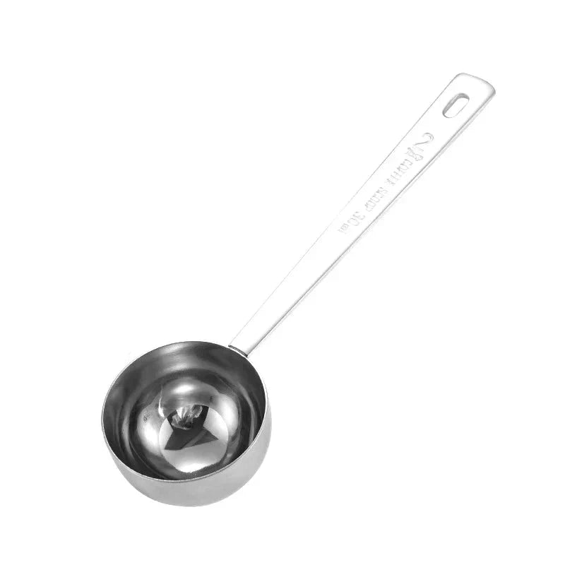 Stainless Steel Scoop Measuring Milk Coffee Bean Long Handle Spoon by Bowlift