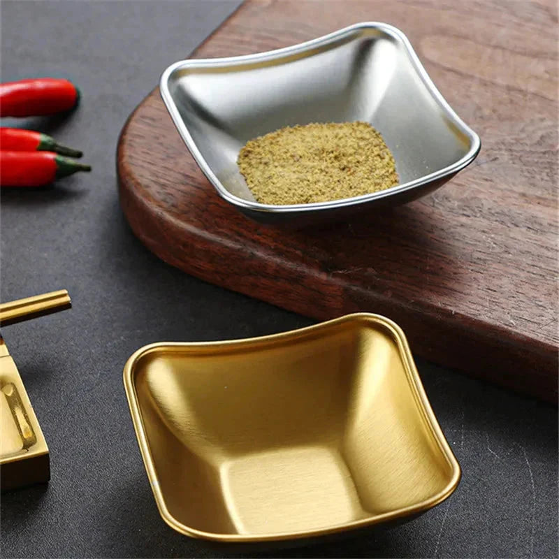 Stainless Steel Seasoning Dish Hot Pot Dipping Bowl Condiment Tray by Bowlift