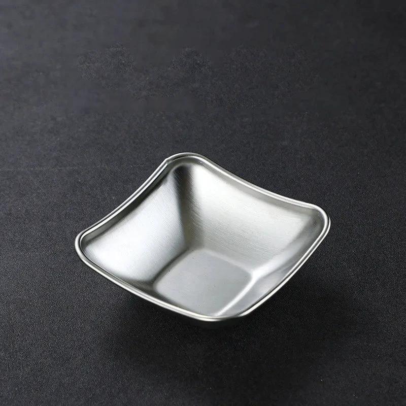 Stainless Steel Seasoning Dish Hot Pot Dipping Bowl Condiment Tray by Bowlift