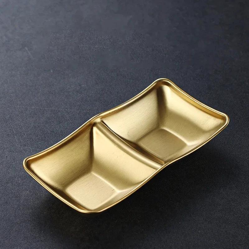 Stainless Steel Seasoning Dish Hot Pot Dipping Bowl Condiment Tray by Bowlift