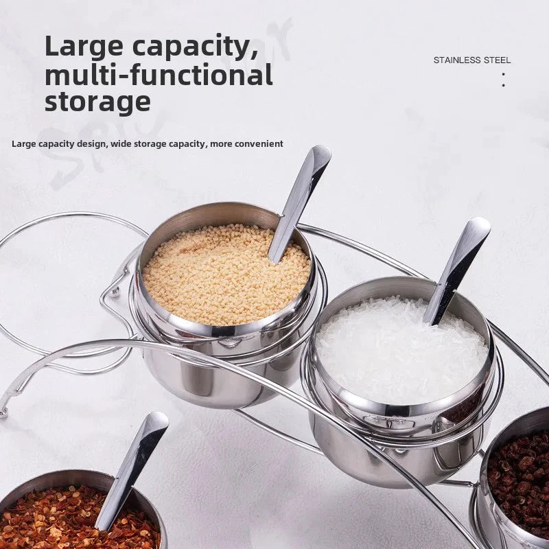 Stainless Steel Seasoning Tank Buffet Restaurant Container Storage Tank by Bowlift