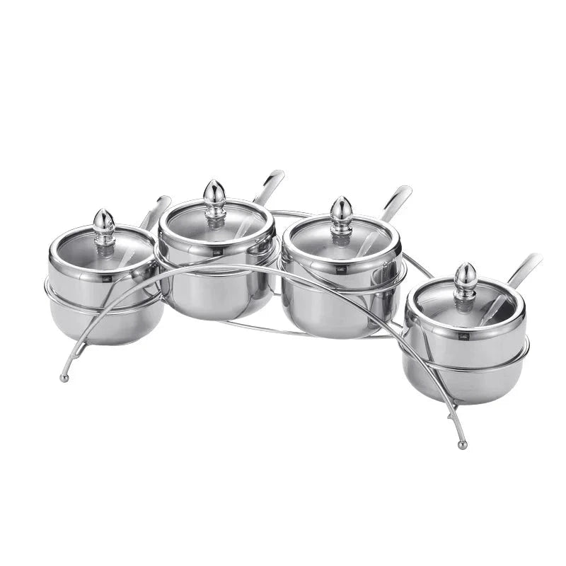 Stainless Steel Seasoning Tank Buffet Restaurant Container Storage Tank by Bowlift