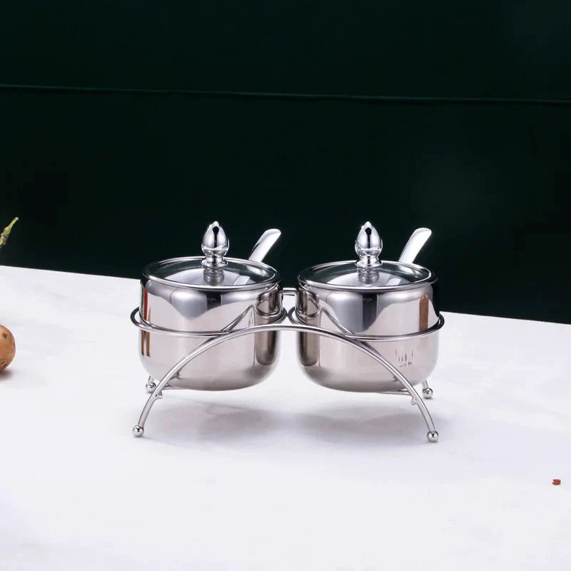 Stainless Steel Seasoning Tank Buffet Restaurant Container Storage Tank by Bowlift