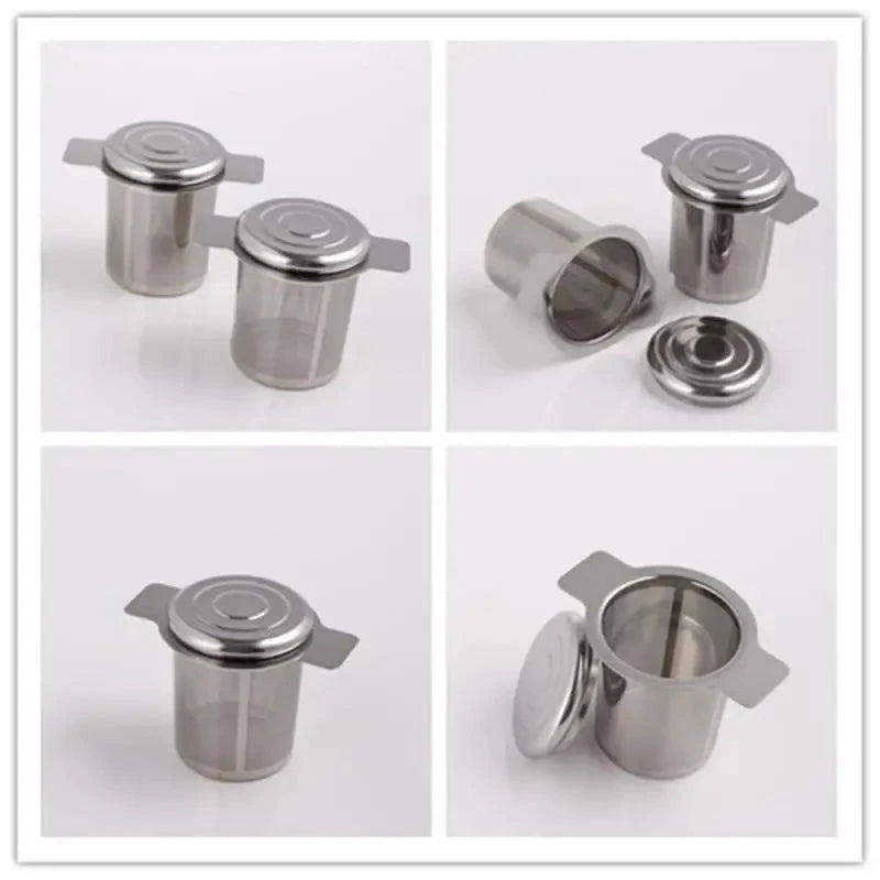 Stainless Steel Tea Leak Filter Reusable Tea Infuser Teapot Strainer by Bowlift