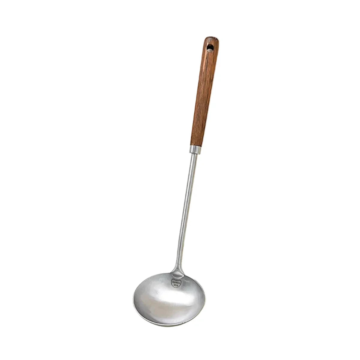 Stainless Steel Turner Wooden Handle Spatula Kitchen Cooking Utensils by Bowlift
