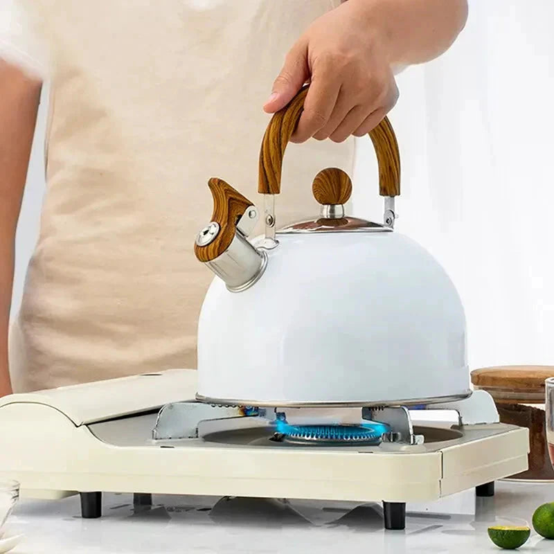 Stainless Steel Whistle Kettle Thickened Kettle Gas Induction Kettle by Bowlift
