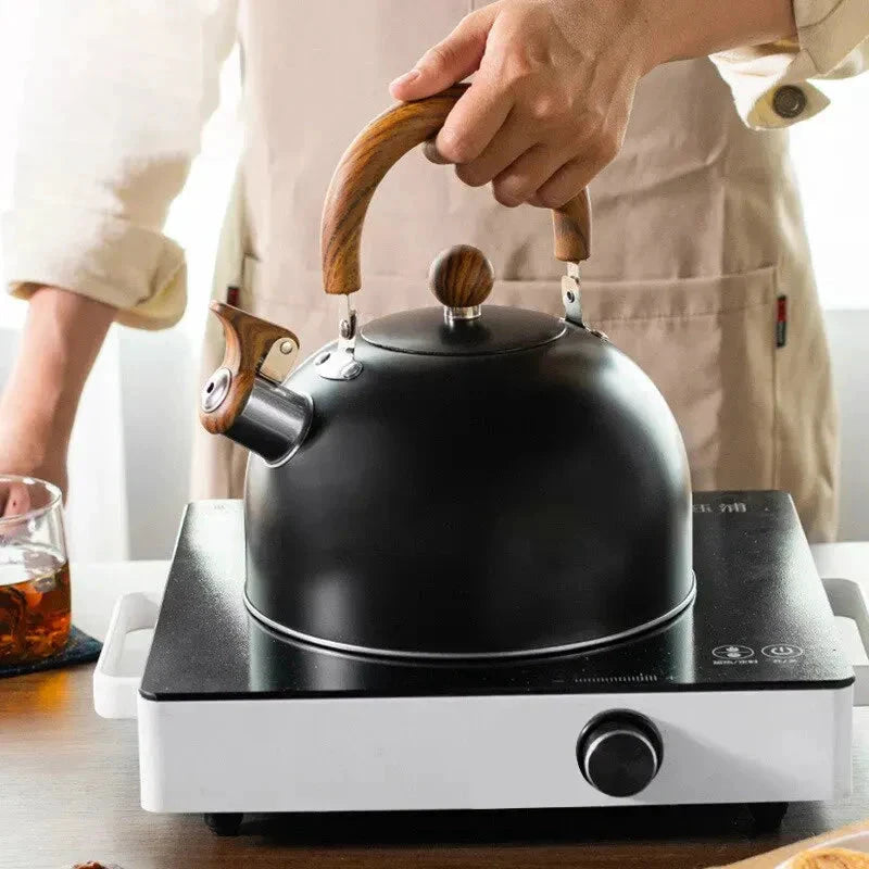 Stainless Steel Whistle Kettle Thickened Kettle Gas Induction Kettle by Bowlift