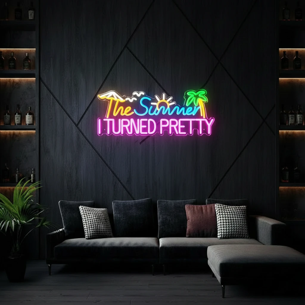 The Summer I Turned Pretty Led Neon Sign Neon Room Decor Sign by Neonchics