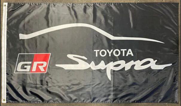 Gazoo Racing Toyota Supra/86/FRS Flag -3x5 FT-100% polyester by flagsshop