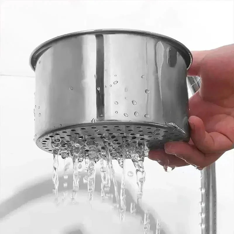 Swan Stainless Steel Sink Strainer Hanging Basket Kitchen Drain Filter by Bowlift