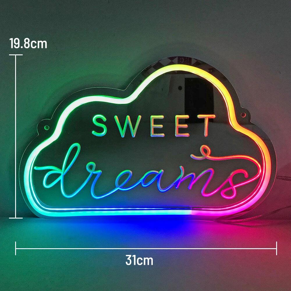Mirror Neon Sign for Home&Shop Decor by Neonchics