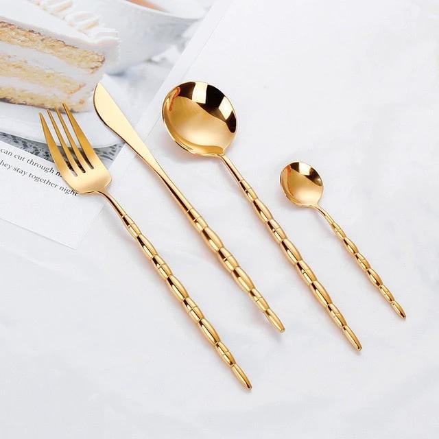 Tableware Stainless Steel Cutlery Set For Home Kitchen Utensils by Bowlift
