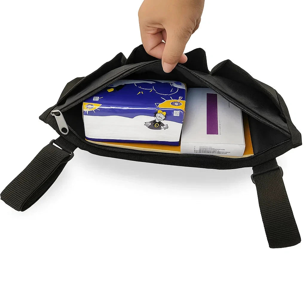 Quick-Access Storage – Reflective Durable Fabric – Daily Independence Bowlift by Bowlift
