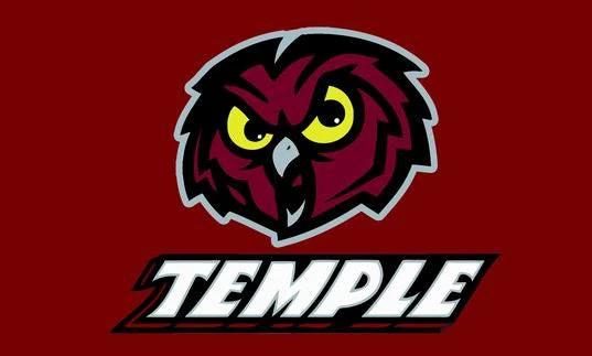 Temple Owls Flag 3ft x 5ft NCAA Temple University Banner Flying 150* 90cm 100% Polyester by flagsshop