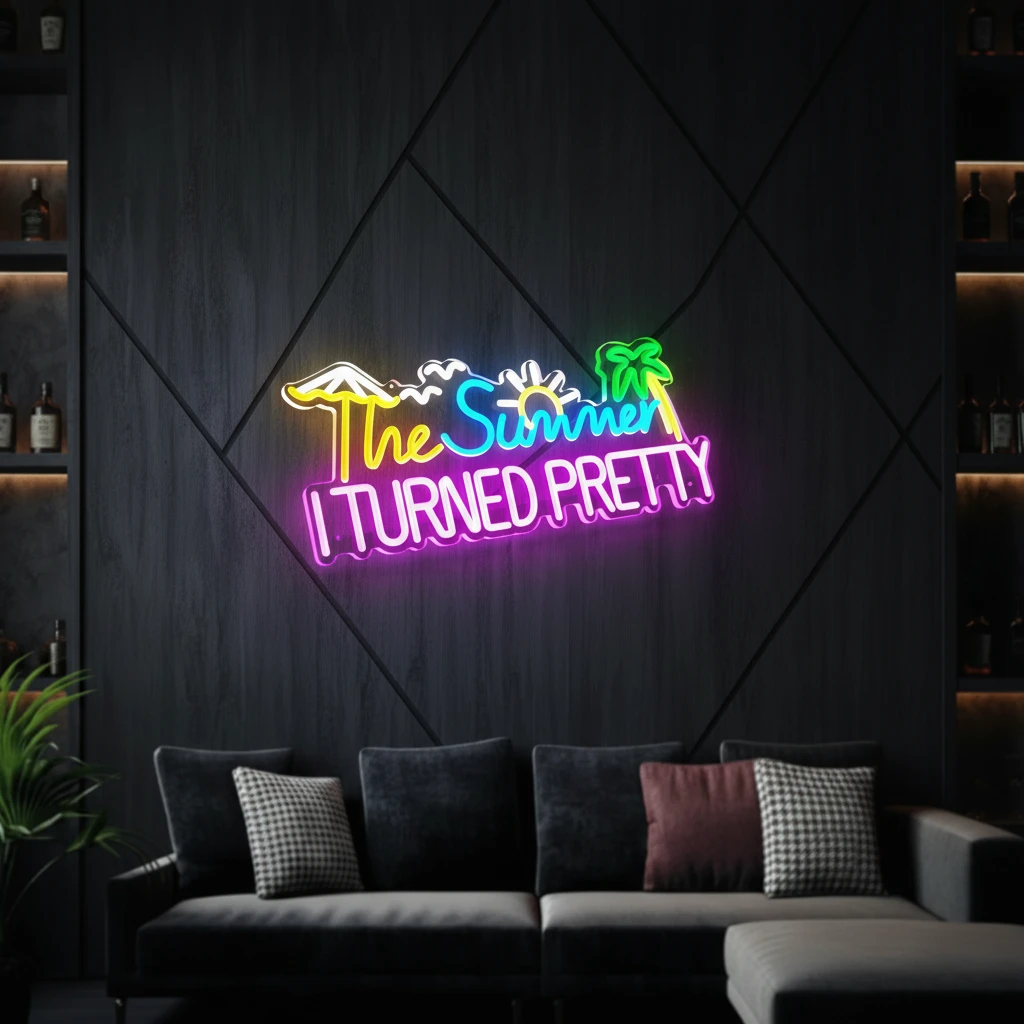 The Summer I Turned Pretty Led Neon Sign Neon Room Decor Sign by Neonchics