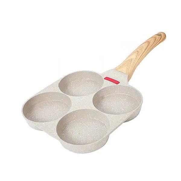 Thickened Omelet Egg Frying Pan with Lid Nonstick 4 Cups Pancake Pan by Bowlift