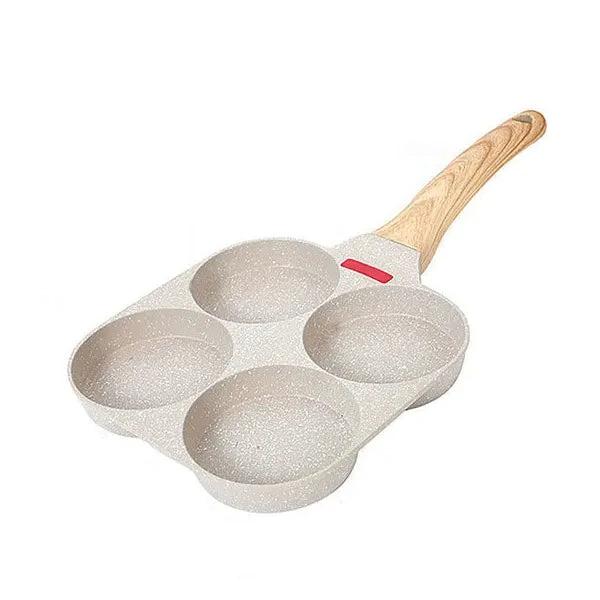 Thickened Omelet Egg Frying Pan with Lid Nonstick 4 Cups Pancake Pan by Bowlift