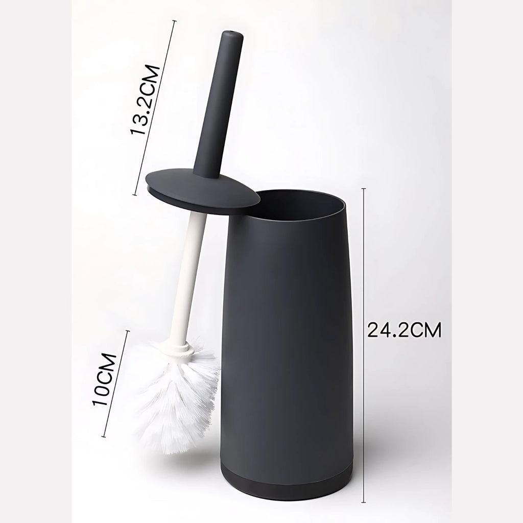 Modern Bathroom Toilet Brush Scrubber Cleaner by Casa & Beyond
