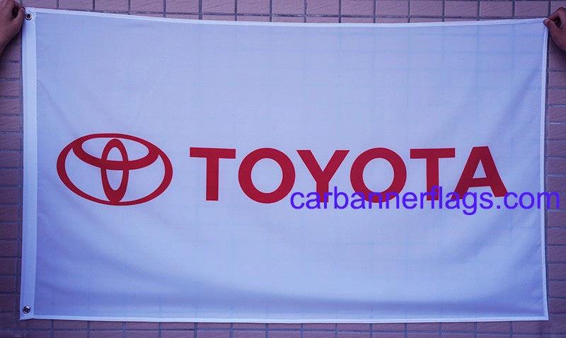 Toyota Flag-3x5ft Banner-100% polyester by flagsshop