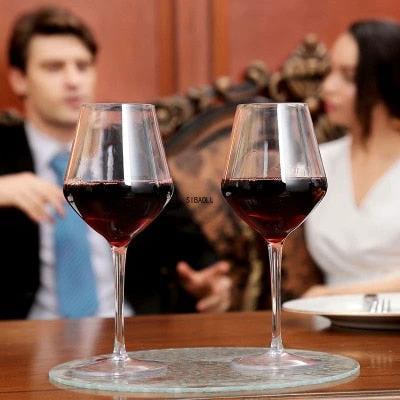 Transparent Unbreakable Silicone Plastic Wine Glass Goblet Cups by Bowlift