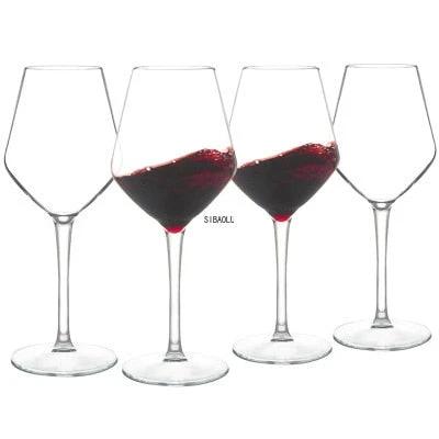 Transparent Unbreakable Silicone Plastic Wine Glass Goblet Cups by Bowlift