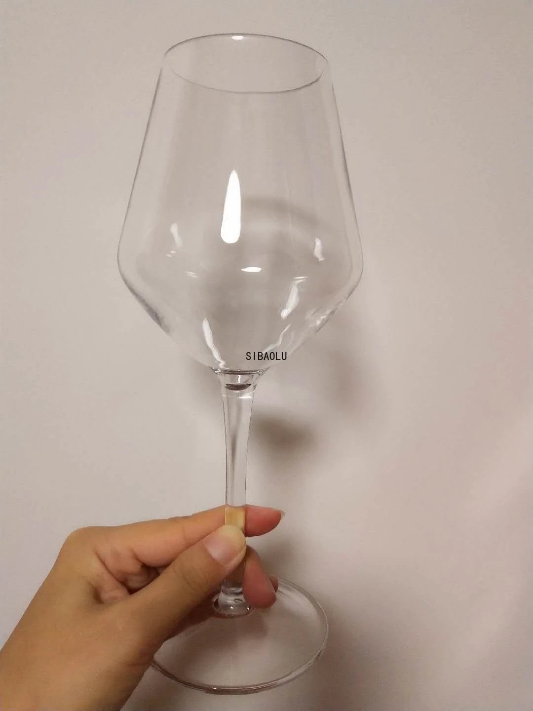 Transparent Unbreakable Silicone Plastic Wine Glass Goblet Cups by Bowlift