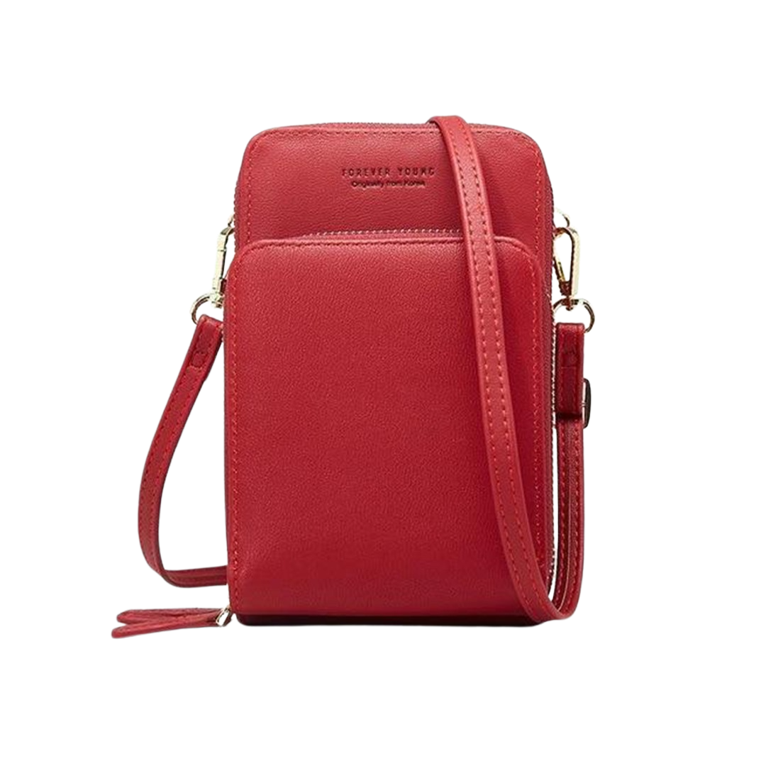 Triple Secure Leather Phone Purse: Elegance Meets Practicality by BowLift