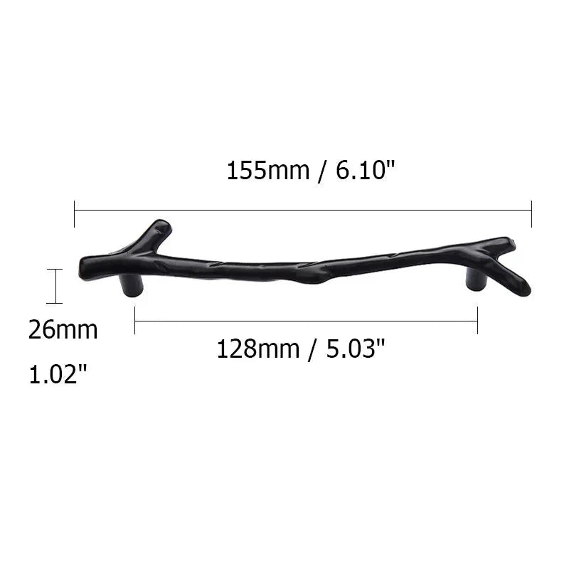Tree Branch Cabinet Handles Kitchen Furniture Hardware Drawer Pulls by Bowlift