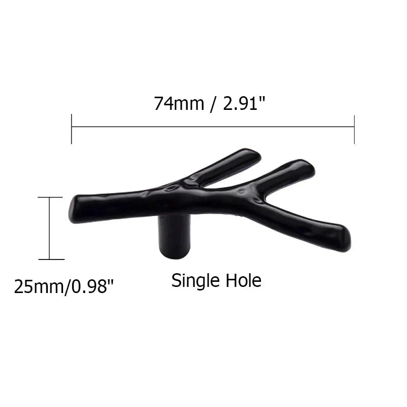 Tree Branch Cabinet Handles Kitchen Furniture Hardware Drawer Pulls by Bowlift